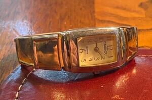 Women's Gold Tone Carriage by Timex Bangle Bracelet Watch,